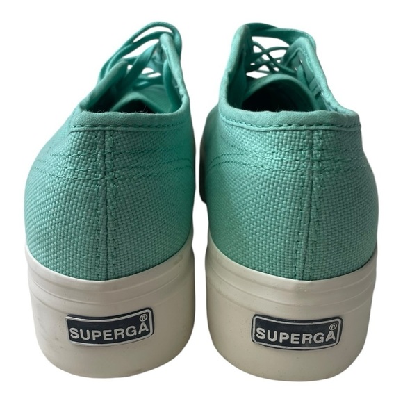 Superga Women’s 2790 Linea Up And Down Platform Trainer Sneakers - Picture 5 of 10